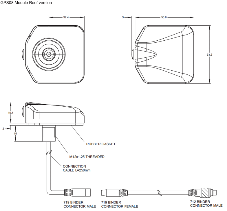 Disegno tecnico MXL2