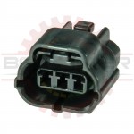 3 - Way Econoseal J Series Plug, Black