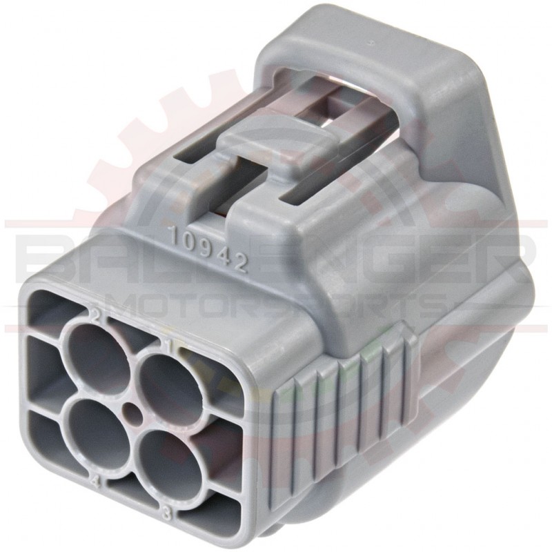 4 Way TS Connector Plug, Gray 90980-10942 for A/C connections