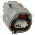 2 Way Connector Plug TS Sealed Series for Sensor Application, Gray Keyway 1