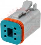 Deutsch DT/AT 6 Way Connector Plug Assembly