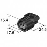 2 Way Sumitomo HX 040 Plug Connector