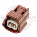 2 Way Japanese Solenoid Connector Assembly for Miata VICS (Nissan # E02FBR-RS)