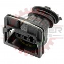 3 Way JPT Sensor Plug Connector, black