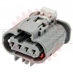 4 Way Connector Plug for C7 Corvette oxygen sensor, Gray