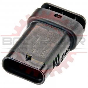 4 Way Connector Receptacle for C7 Corvette oxygen sensor, Black