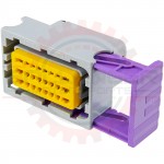 24 Way Grey SICMA 1.5/2.8 Connector for ECUMASTER EMU & PMU