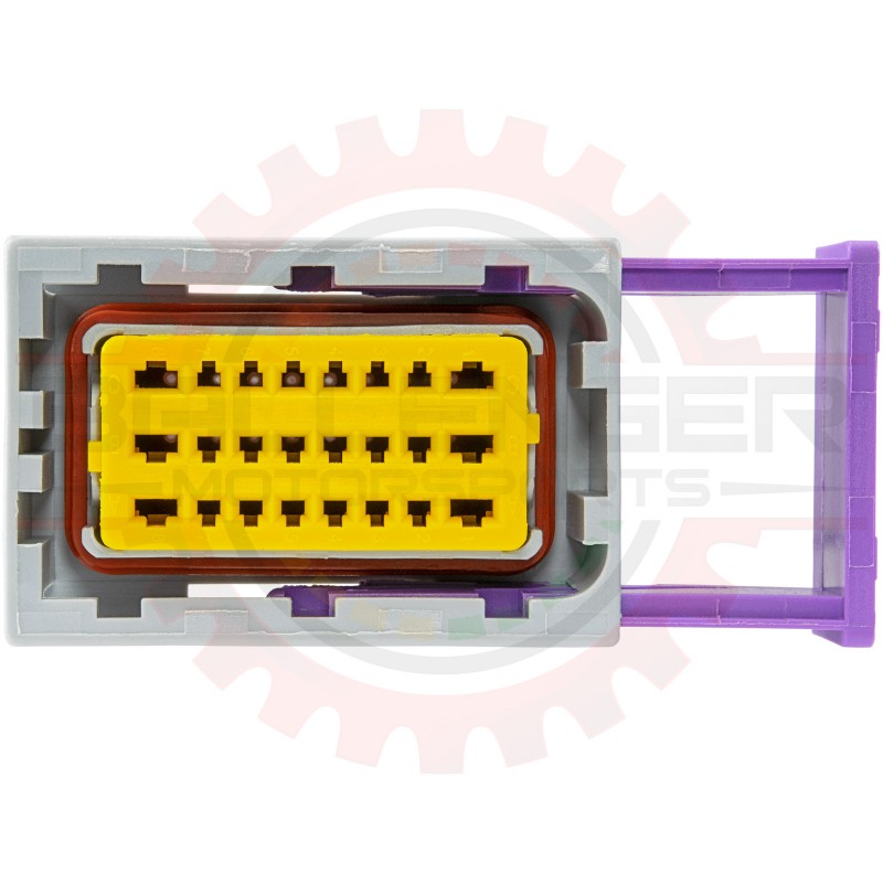 24 Way Grey SICMA 1.5/2.8 Connector for ECUMASTER EMU & PMU