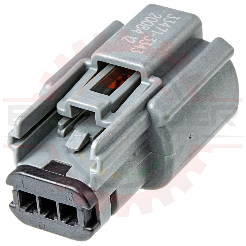 3 Way Ford EcoBoost Ignition Coil Connector Grey Keyway