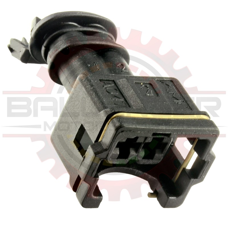 EV1 Connector (Rare) with offset keyway for some Nissan Applications (2 way,  connector only )