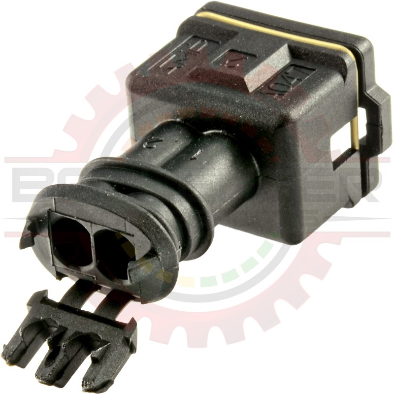 EV1 Connector (Rare) with offset keyway for some Nissan Applications (2 way,  connector only )