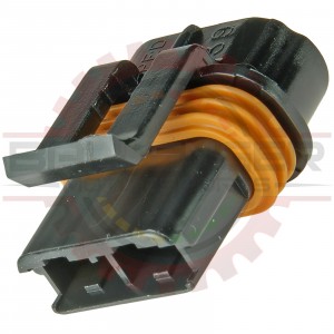 GM Delphi / Packard - 2-way Metripack 630 Plug Connector Assembly, pull to seat (18-14 gauge) ATO Fuse