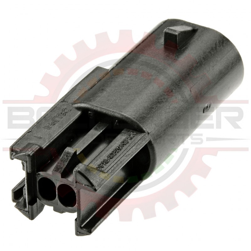 GM Delphi / Packard - 2-way GT 150 3.5mm centerline (sensor side) sealed connector assembly for IAT