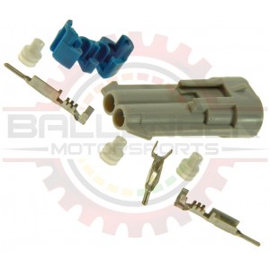 GM Delphi / Packard - 2 Way Metripack 150 Receptacle, Gray Connector Kit