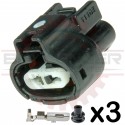 2 way Yazaki 090 Connector Housing Kit for Japanese IAT / MAT applications