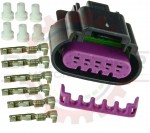 GM Delphi / Packard -  5 way GT 150 Plug Connector Kit for Tail Lamp (connector + TPA)