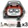 Sumitomo 2 way TS Plug Housing Kit for Cam & Crank Sensors (Toyota # 90980-10947)