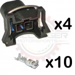 AEM 30-2020 Bosch Fuel Injector Plug Kit Equivalent