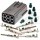 6 Way Receptacle Connector Kit for Japanese applications, Gray