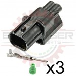 2 Way Sumitomo HX 040 Receptacle Connector Kit