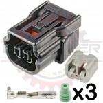 2 Way Sumitomo HV 040 Plug Connector Kit high keyway