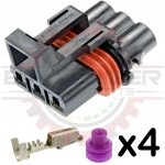 3 Way GM Delphi / Packard - Metripack 280 Plug Connector Kit