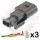 2 Way Bosch Temp Sensor for Ecodiesel & Mercedes Diesel Fuel Injector Connector Kit for Sprinter and other Applications