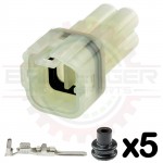 4 Way Sumitomo MT Receptacle Connector Kit