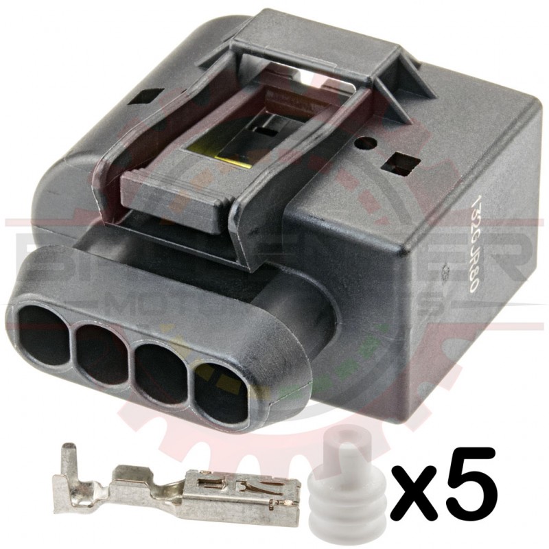 4 Way Connector Plug Kit for BMW, Volvo, VW, Porsche Coils, Devices, and Sensors