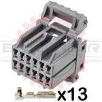 Mitsubishi EVO & Mazda RX-7 12 Way ECU Plug Connector Kit