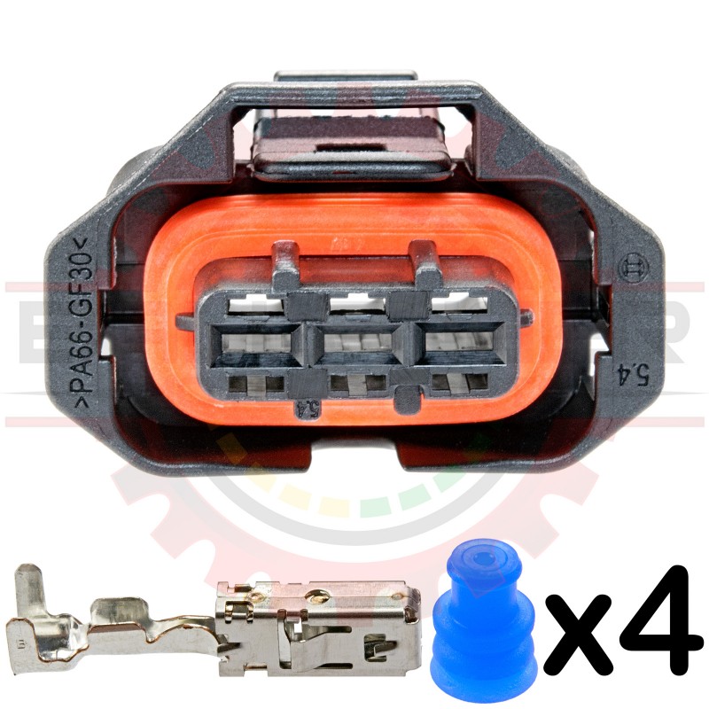 3 way Sealed Plug Bosch BDK Connector Kit for Diesel Injection