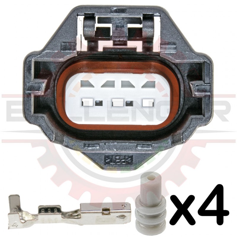 3 Way Nissan CAM, Crank, & VVT Connector Plug Kit for VQ35 / VK45 / VK56 (Nissan # RK03FB)