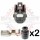 1-way TS187 Connector Plug Kit For Toyota Starter Applications 90980-11400