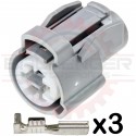 2-way HW Connector Plug Kit for Honda VTEC Spool Valve