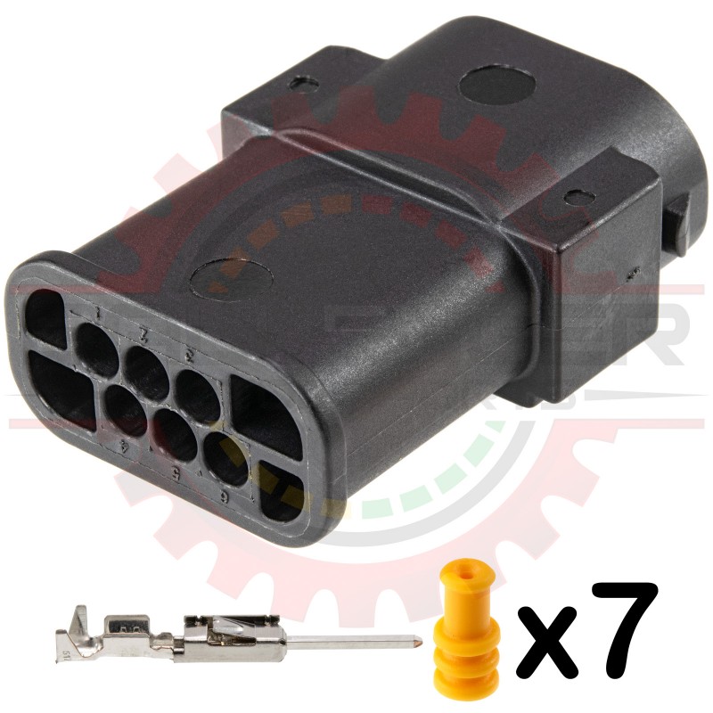 6 Way MQS Mating Receptacle Connector Kit