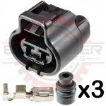 2 Way TS187 Plug for Toyota Radiator Fan Connector Kit