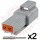 Deutsch DT/AT 2 Way Receptacle Kit