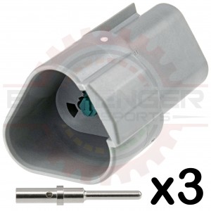 Deutsch DT/AT 3 Way Receptacle Kit