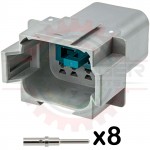 Deutsch DT/AT 8 Way Connector Receptacle Kit