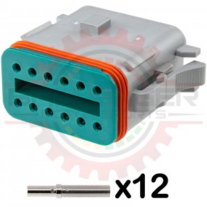 Deutsch DT/AT 12 Way Connector Plug Kit