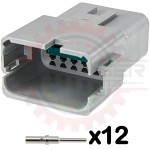 Deutsch DT/AT 12 Way Connector Receptacle Kit