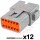 Deutsch DT/AT 12 Way Connector Receptacle Kit