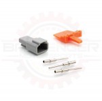 Deutsch DTM/ATM 3 Way Connector Receptacle Kit