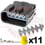 10 Way Delphi GT 280 Connector Receptacle Kit