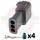 Mate to 3 Way Honda Pencil Coil ( COP ) Receptacle Connector Kit