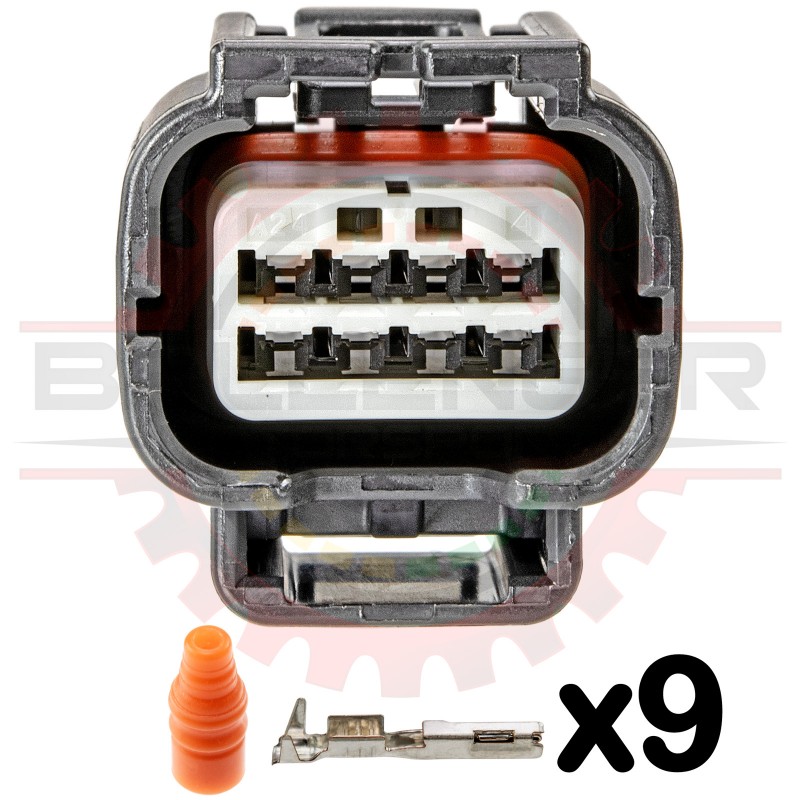 8 Way Honda Headlight Connector Plug Kit