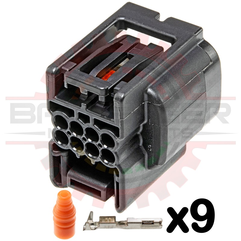 8 Way Honda Headlight Connector Plug Kit