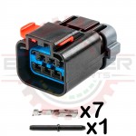 6 Way APEX 2.8 Connector Plug Kit