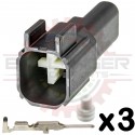 2 Way ABS, Light, & Horn Receptacle Connector Kit