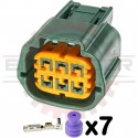 6 Way Nissan RS06FG Connector Plug Kit for VQ35 TPS, Some EGR